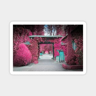 The gateway to freedom / Swiss Artwork Photography Magnet