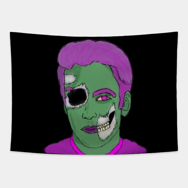 ZomBoi Tapestry by MasonGraphics