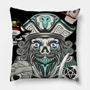 Pirate Skull Pillow