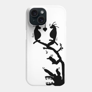 Love Birds Heart Phone Case