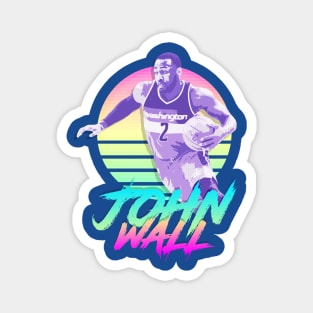 John Wall Retro Futuristic Aesthetic Magnet