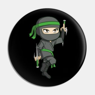 Ninja Sai Chibi Pin