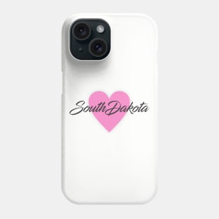 South Dakota Heart Phone Case