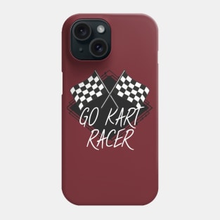 Go kart racer Phone Case