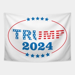 Trump 2024 America First Tapestry