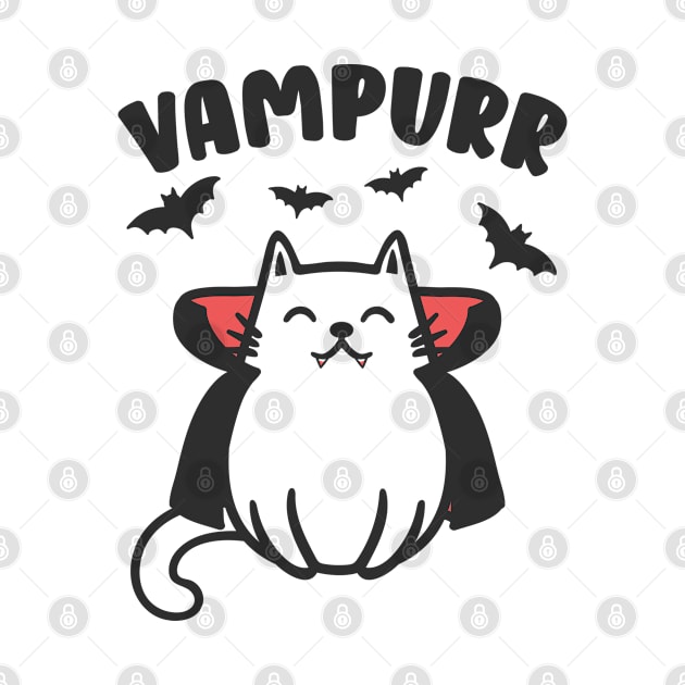 Cat Owners Animal Lovers Halloween Vampire Cats by Tom´s TeeStore