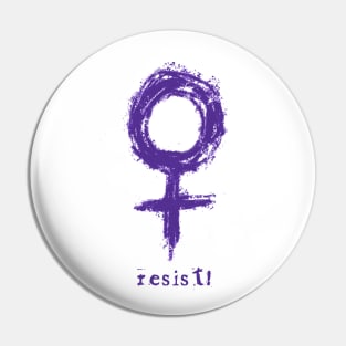 Resist! Pin