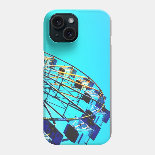 Ferris Wheel Phone Case by Art of V. Cook