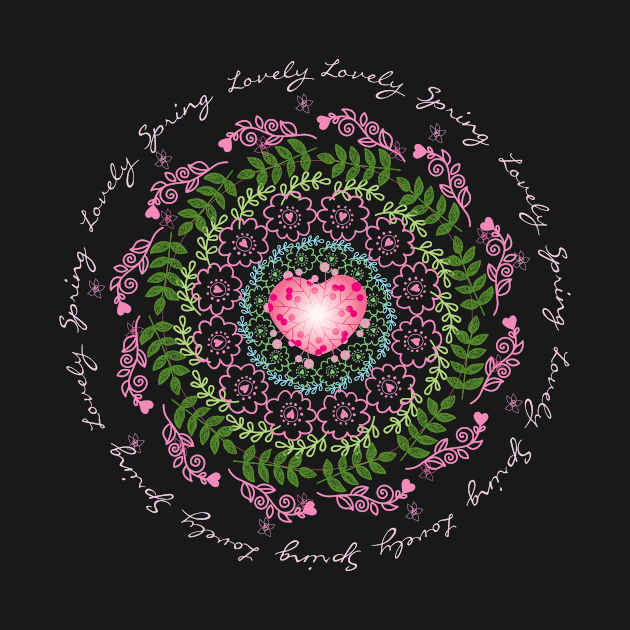 Lovely Spring Mandala by emma17