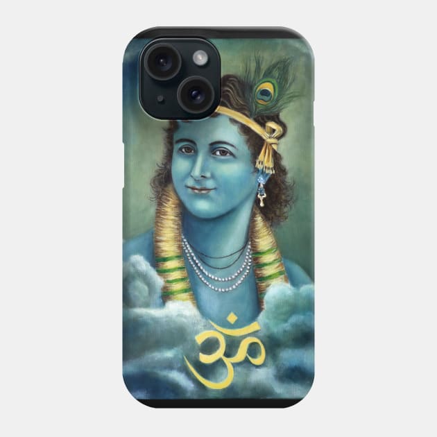 Lord Krishna Phone Case by sukhpalgrewal