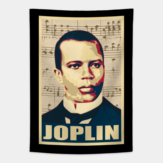 Scott Joplin Tapestry by Nerd_art