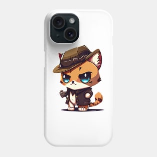 Cute pet, funny pet, boss pet, pirate pet, gangster pet, lovely pet. Phone Case