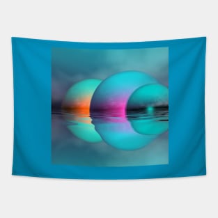 foreign sunrise Tapestry