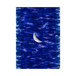 Slice Of A Moon. For Moon Lovers. Bright Moon Collection T-Shirt