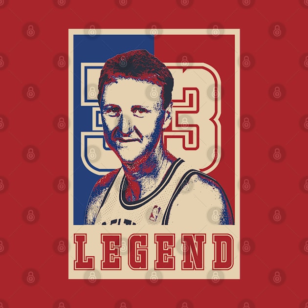 Larry Bird Pop Art Style by mia_me