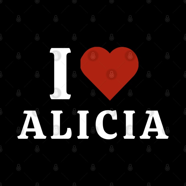 I Love Alicia Keyes by Hayden Mango Collective 