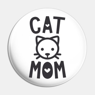 Cute Cat Mom Pin