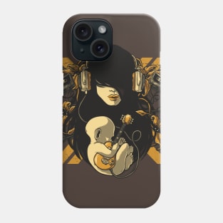 Birth of music Phone Case