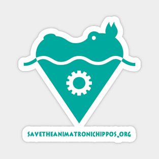 AAHCS Hippo Heart Logo Magnet