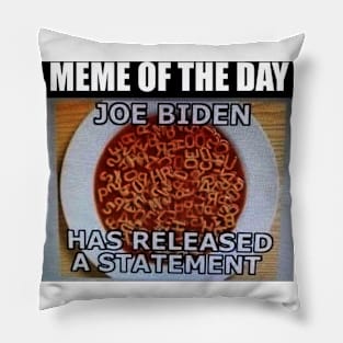 Joe Biden releases statement! T-Shirt Pillow