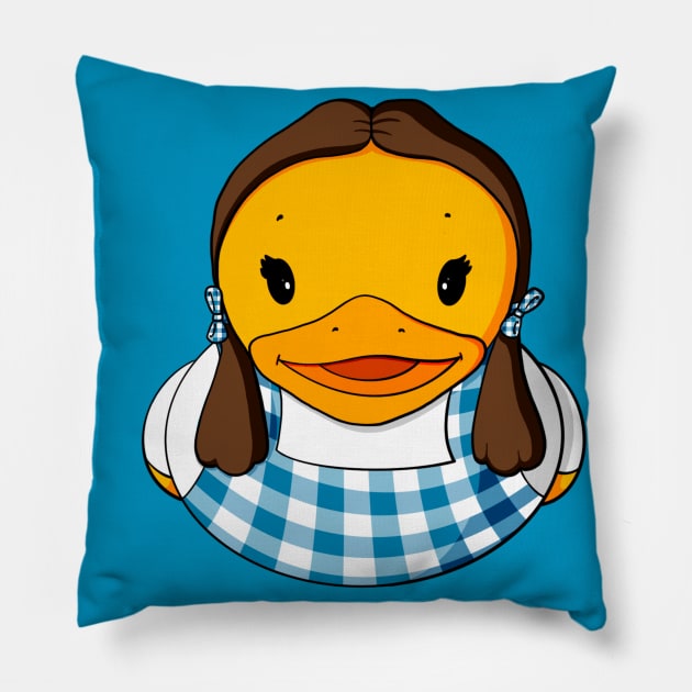 Dorothy Rubber Duck Pillow by Alisha Ober Designs