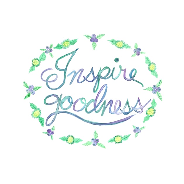 Inspire goodness by belltzu