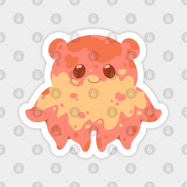 Flapjack Octopus Magnet by NovaSammy