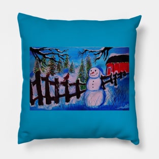 Winter Friends Pillow