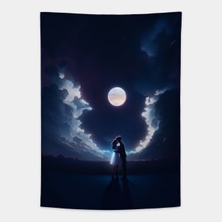 Be my Valentine. The Midnight Kiss Tapestry