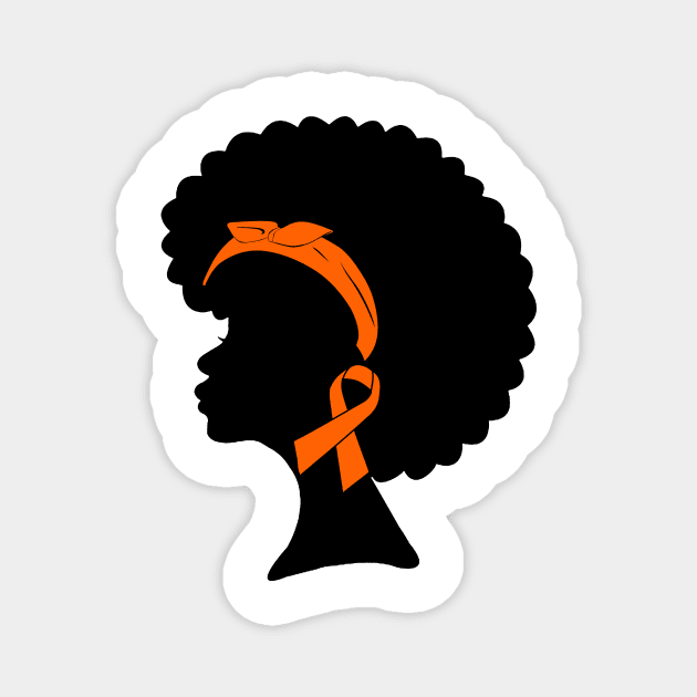 Leukemia Awareness Ribbons T shirt For Women Magnet by suttonouz9