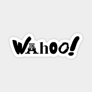 Wahoo (Black Print) Magnet