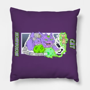 necromancer cat Pillow