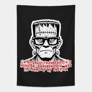 Nerd Frankenstein Tapestry