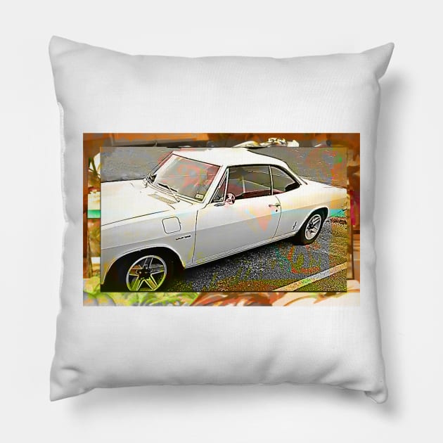 Ford Corsair Classic vintage fall postcard Pillow by TriForceDesign