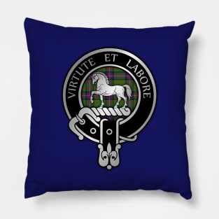 Clan Cochrane Crest & Tartan Pillow