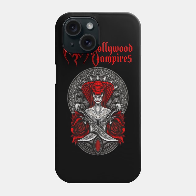 Hollywood Vampires "The Last Vampire" Phone Case by Rooscsbresundae