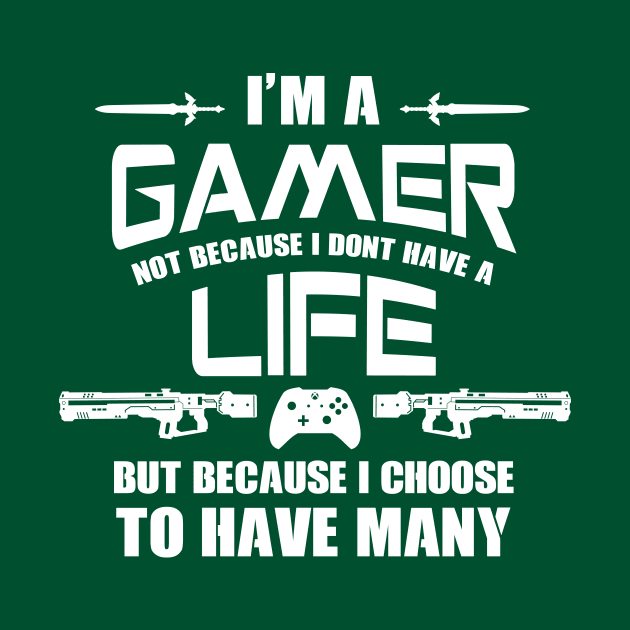 I'm a Gamer! by thedysfunctionalbutterfly