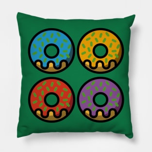 Turtle Donut Power Pillow