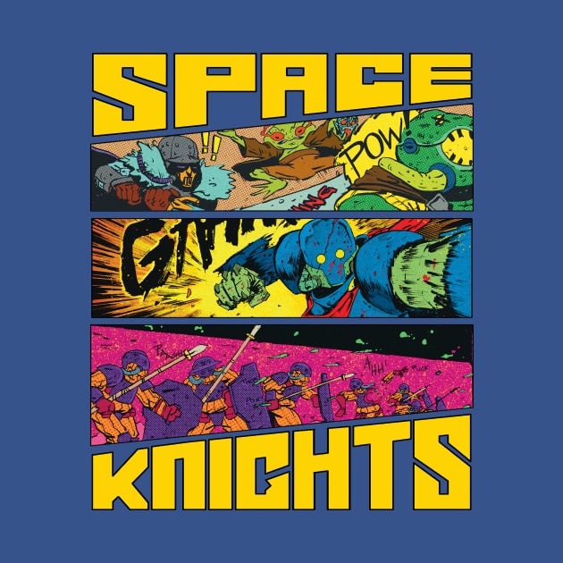 Space Knights ACTION!! by CosmicLion