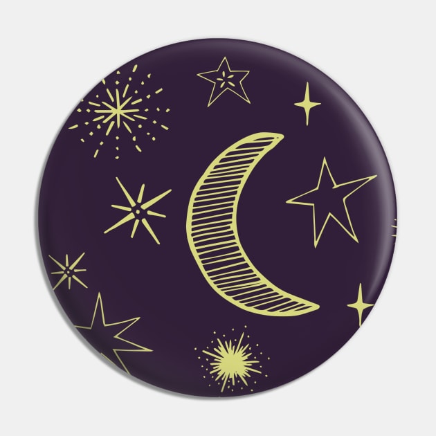 Night Sky Pin by nyah14