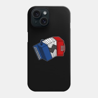 Accordion French Flag Accordionist France Musician Phone Case