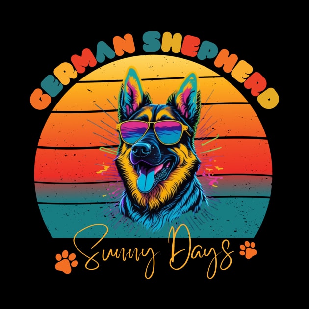 German Shepherd Sunny Days by Relax and Carry On