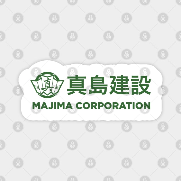 Majima Corporation v3 Magnet by Haunted House Tattoo