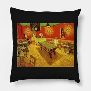 The Night Café - Vincent Van Gogh Pillow