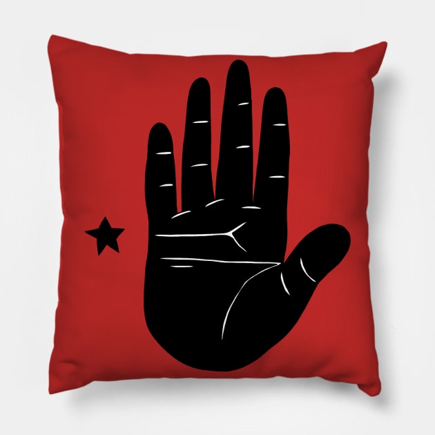 Palm Reader Pillow by ElviaMontemayor