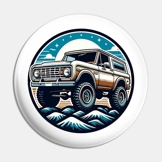 Ford Bronco Pin by Vehicles-Art