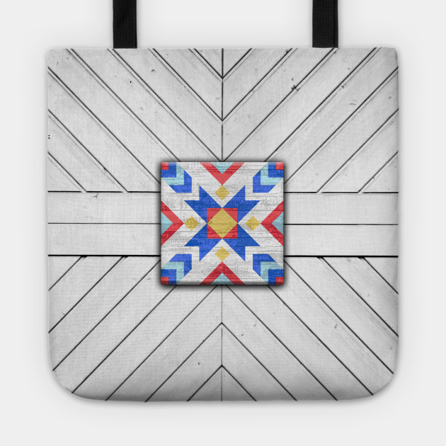Barn Quilt Star 6 Barn Quilt Star 6 Tote Teepublic