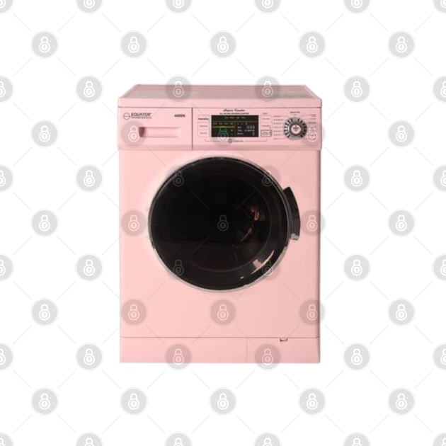 pink washer by morgananjos