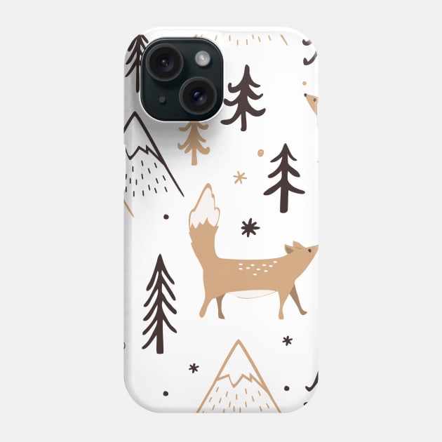 Christmas Pattern - Merry Christmas Phone Case by MadeBySerif