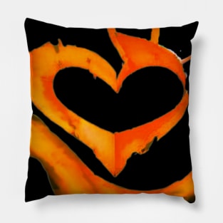 Citrus Heart Pillow